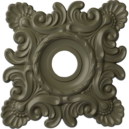 Crawley Ceiling Medallion (Fits Canopies Up To 6 3/4), 18W X 18H X 3 1/4ID X 1 1/2P